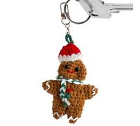 Generico Ornamenti Natalizi Di Pan Di - Peluche Di Pan Di, Figurine Fatte A Mano, Bambola Emotiva All'Uncinetto | Decorazione Natalizia, Portachiavi, Idea Regalo, Addobbi Casa, Festività,