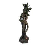 Genérico Ornamento della foresta - Figura NINFA della foresta artigianale con | Arte Terrenale per angoli di fiabe, angoli di lettura, per teatro e decorazione d'interni con