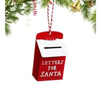 Generico Ornamento per Cassetta Postale, Ornamento Natalizio per Cassetta Postale in Ferro | Lettere a Babbo Natale Cassetta, Natalizio da Appendere per, Decorazioni Natalizie