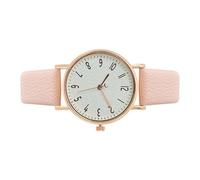 Generico Orologio Analogico Classico Impermeabile E Preciso | Orologio Da Polso Con Cinturino In Pelle PU Per Lavoro Scuola Pendolarismo Viaggio Quotidiano Ragazze Studentesse Signore
