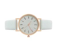 Generico Orologio Analogico Da Donna Classico Impermeabile E Preciso | Orologio Da Polso Con Cinturino In Pelle PU Per Uso Quotidiano Sport All'Aperto Ufficio Lavoro San Compleanno Moglie