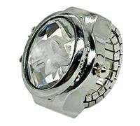 Generico Orologio con Anello da, Anelli per Orologi da Donna, Orologio impilabile con Movimento, Orologi da con Gioielli creativi, Orologi con Anello a Cestino Regolabile per Donna e Uomo
