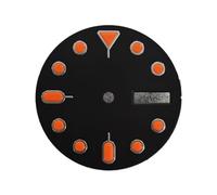 Generico Orologio con calendario luminoso NH36 Dia lWatch da 28,5 mm for movimento NH35/36 quadrante 007(NO.6)