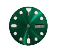 Generico Orologio con calendario luminoso NH36 Dia lWatch da 28,5 mm for movimento NH35/36 quadrante 007(NO.4)