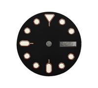 Generico Orologio con calendario luminoso NH36 Dia lWatch da 28,5 mm for movimento NH35/36 quadrante 007(NO.7)