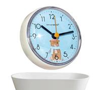 Generico Orologio Da Parete Moderno - Timer A 7 Cm, Orologio Decorativo A Batteria | Pezzo Di Montaggio Per Piastrelle A Specchio E Silenzioso, Camera Da, Cucina, Bagno, Aula, Indicatore