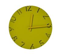 Genérico Orologio da parete, orologio da 30 centimetri con numeri 3D e texture di cemento, decorativo da parete, per soggiorno, cucina, ufficio, camera da , aula e casa di campagna