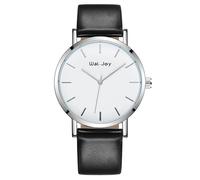 Generico Orologio da uomo classico minimalista unisex al quarzo simulato comodo orologio sportivo da polso in pelle