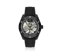 Generico Orologio Fumagazzi 'Non Vedo l’ora' Nero | ø 42 mm Movimento Automatico, Cinturino Silicone, 5 ATM.