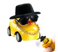 Generico Orologio per giocattolo - Veicolo in silicone telecomandato, luce a LED per da polso, cinturino in silicone Mini furgone da corsa USB ricaricabile Orologio per controllo giocattolo con