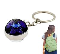 Genérico Oroscopo chiave a chiave, borsa - Constellation Mackpack Decoration | Accessori zaino portachiavi che brillano nel buio ciondolo per donne bambini bambini bambini, Gemelli, Consulte la