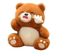 Genérico Orsacchiotto di peluche, cuscino decorativo abbracciabile e morbido peluche con lacrime, per adulti, bambini e ragazze, divano, , poltrona, soggiorno e