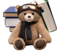 Generico Orso Di - 9,84x7,87x5,91 Pollici Orso Bambola Confortante, Simpatico Animaletto Di Peluche, Soggiorno Accanto Al | Regali Di Natale, Regali Di Natale, Feste E Decorazioni Per La Camera Da