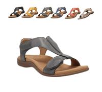 Generico Orthowalkway Womens Sandals, Orthowalkway Shoes, 2025 Women’s Arch Support Sandals, Casual Orthopedic Beach Shoes (Gray,43)