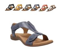 Generico Orthowalkway Womens Sandals, Orthowalkway Shoes, 2025 Women’s Arch Support Sandals, Casual Orthopedic Beach Shoes (Blue,43)