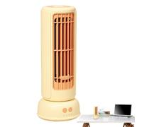 Generico Oscillating Fan, Rotating Tower Ventilator, 3.94x3.94x10.24 Inches, Quiet Air Circulation, Compact Portable Design, Settings Cooling Device for Home Workplace Dorm Kitchen Use