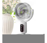 Generico Oscillating Standing Fan | 5-Speed Adjustable Height Digital Fans