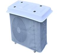 Generico Outdoor Air Conditioner Cover for Outside Units, Heat Pump Protection with Net, Waterproof AC Cover for Window & Mini Split Units(Natural,88x38cm/34.6x15.0in)