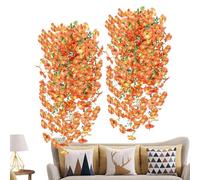Generico Outdoor Artificial Vines, Realistic Leaves Decorative Crafts, 2 Pack Vines with Sturdy Design, Backyard Birding Accessory, Garden Decor Tool with Flexible Style, Vine Decoration for Patio
