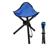 Generico Outdoor Camping Folding Chair - 14.96x3.94x3.94 Inches Folding Camping Stool | Lightweight FoldingStool for Outdoor Walking Hunting Hiking Fishing Travel | Portable Triangular Stool