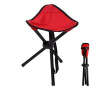 Generico Outdoor Camping Folding Chair - 14.96x3.94x3.94 Inches Folding Camping Stool | Lightweight FoldingStool for Outdoor Walking Hunting Hiking Fishing Travel | Portable Triangular Stool