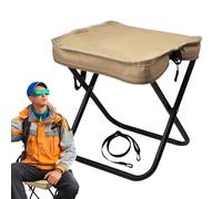 Generico Outdoor Chair, Folding Seat, Travel Chair, Heavy Duty Frame, Lightweight Build, Shoulder Strap, Compact Storage, Quick Setup, Strong Stability, Camping, Beach, 10.24x9.45x10.24 inches