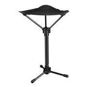 Generico Outdoor Folding Chairs, Foldable Camping Stool, Strong Load-Bearing, Adjustable Height Modes, Sturdy and Portable, Parks Fishing and Podium Use, 43x9cm