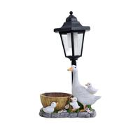 Generico Outdoor Light Solar - Illuminates Outdoor Space | Cute Waterproof Duck Figurine Night Light | For Gardeners Homeowners Yard Patio Porch Lawn Balcony Pathway Landscape Birthday Housewarming