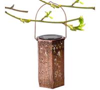 Generico Outdoor Solar Garden Lantern - Weatherproof LED Light for Yard, Decorative Solar Lamp for Backyard Courtyard Porch Farm Balcony Pathway Walkway Garage Lighting7.2x3.74 inches