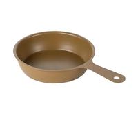Generico Outdoors Fry Pan - Stainless Steel Frying Pan, Lightweight Camp Cookware for Cooking | Deformation-Resistant Kitchen Tool for Camping Hiking Travel Backpacking Apartment Outdoor Eating