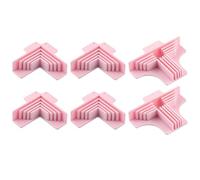 Generico Outil Angle 90° - Jeu de 6 Supports Stables | Maintien Précis pour Cartonnage, & Collage | Positionneur Artisanat pour Papier, Carton, DIY Projets | Idéal Bricolage & Travaux Manuels