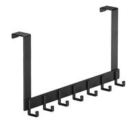Genérico Over Door Hanger - Metal Punch- Hook Hanger, Strong Bearing Towel Rack Hangers for Living Room, Children's Room, Bedroom, and Front Door