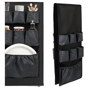 Generico Over Fridge Storage Organizer, 165x32cm Long-Lasting Caddy For School Dorm - Fridges Caddy Multi-pocket Organizer With 15 Pockets, Fridge Storage Bag, Flatware Organizers For Kitchen