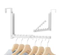 Generico Over The Door Hanger,Hanging Metal Organizer, Clothes Storage Rack, Home Utility Accessory, Easy Install Design, Suitable For RV Traveling Dorm Apartment Bedroom Living Room