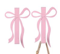 Generico Over The Door Hooks | 2 Pieces Cute Bow Shape Metal Hanger