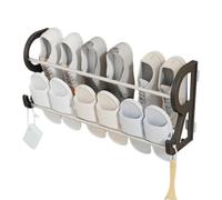Generico Over The Door Organizer - Stainless Steel Shoe Rack, Storage Shelf