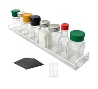 Generico Over the Stove Rack | Extendable Metal Organizer,Behind the Oven Shelf Seasoning Organizer - for Seasoning Oil Bottles Utensils Cooktop Countertop Home Apartment
