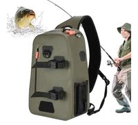 Generico PACCHETTA INSHING DI, PACCHIA DI PESTA DI | Borsa per la impermeabile - 9.5L Small Jig Tool Daypack, pacchetto casual leggero, daypack multifunzionale per sport all'aperto
