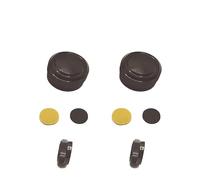 Generico Pack of 2 Fishing Reel Metal Nut Brake Knob Baitcasting Bolt for Shimano for SLX SLXDC Replace Parts (Black 2pcs)