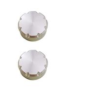 Generico Pack of 2 Replace Parts New Fishing Wheel Mechanical Brake Trim Knob Nut for DAIWA Steez A Spool Tension Knob (Silver 2pcs)