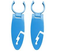 Generico Paddle Board Fin Clips - Expandable Paddle Board Clamp | Water Sport Accessories for Men, 2 Pieces Fasten Clips for Teens Athletes, Surf Gear, Safety Lock for Youth Boys Girls Mom Dad