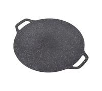 Generico Padella BBQ Rotonda - Padella Antiaderente, Multifunzionale, Alta Qualità, Facile da Pulire | Per Camping, Cucina Esterna, Carne, Verdure, Cucina Coreana, Famiglia, Vicini, Festa BBQ