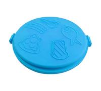 Generico Padella Grill Per Microonde - Silicone | Teglia Per Pizza A Riscaldamento Rapido, Macchina Ṕer Toast E | Utensile Da Cucina P̀er Colazioni, Casa, Viaggio E Dormitorio