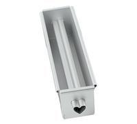 Generico Padella per pane | Scatola per toast antiaderente in lega di alluminio | Teglia per pane a lunga cottura con tubo rimovibile per banana, cheesecake, sandwich, e polpettone