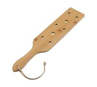 Generico Pagaia per Canoa in Legno | Fori per Il Flusso d'Aria Pagaia per Kayak da Barca da 13,3 Pollici - Strumenti marini, pagaie con Impugnatura ergonomica, per Kayak, Canoa, Tubi fluviali