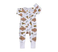 Generico Pagliaccetti Neonato Tutina Bambino Tutine Jumpsuit Cartone Animato Outwear Vestiti Pigiama Confortevole e Leggero Regalo baby shower gravidanza