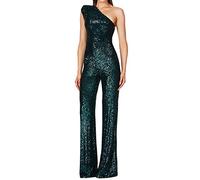 Generico Pagliaccetto Donna Sexy Monopezzi e Tutine Jumpsuit Sportivo Schiena Nuda Fionda Tuta Intera Aderente da Donna Elegante Tinta Unita Playsuit Tuta Cerimonia Cocktail