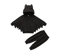 Generico Pagliaccetto Neonato Halloween Carino Costume con Cappello Vestito da Strega per Cosplay Fantasma Horror Ragazzi E Ragazze