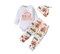Generico Pagliaccetto Neonato Halloween Carino Costume Unisex per Bambini Maniche E Tute Neonati Il Mio Primo da Zucca L'Atmosfera Festosa Spaventosa Carina