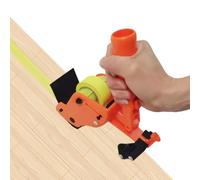 Generico Painters Tape Applicator Tool - PP 15.5x7.5x25cm | Masking Tape Dispenser, Manual Push Tapes Marking Tool | Floor Line Marking And Decorative Protection Tapes Laying Tools For Industrial Use